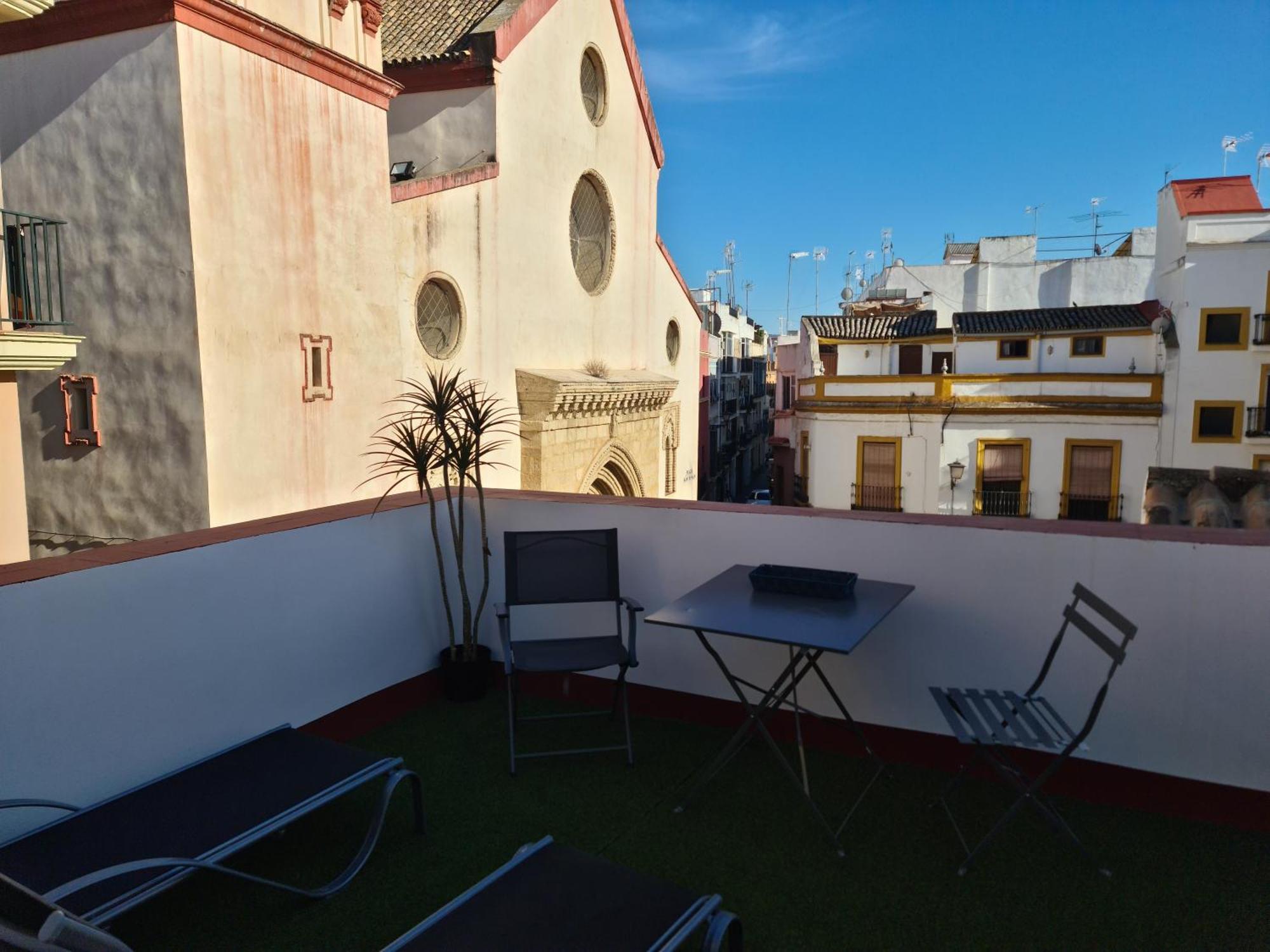 סביליה Casa Plaza De San Roman חדר תמונה